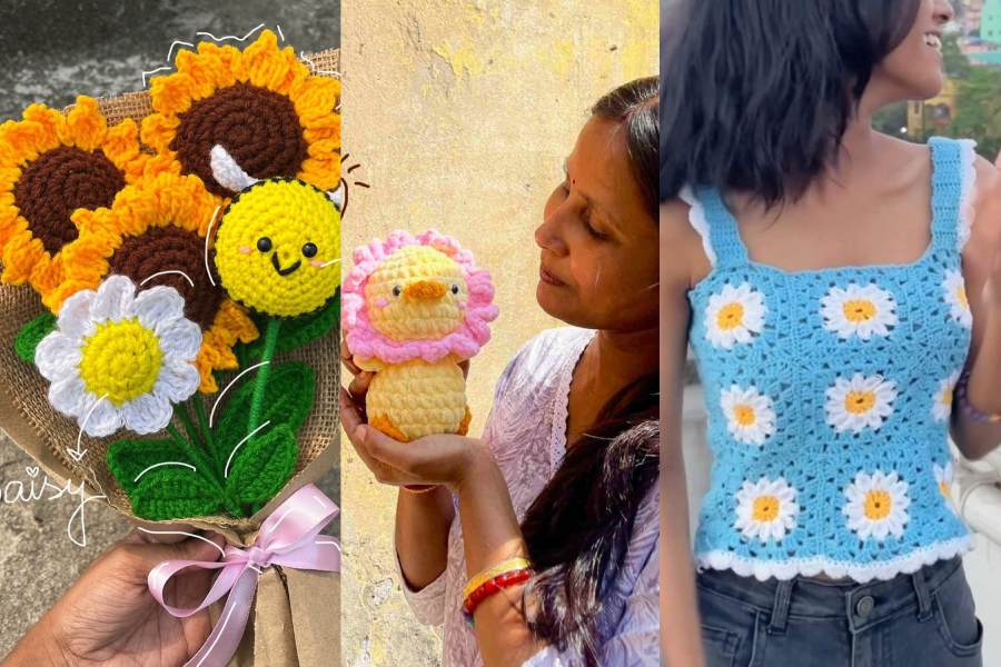 Crochet products are the new 'in-thing' in Kolkata