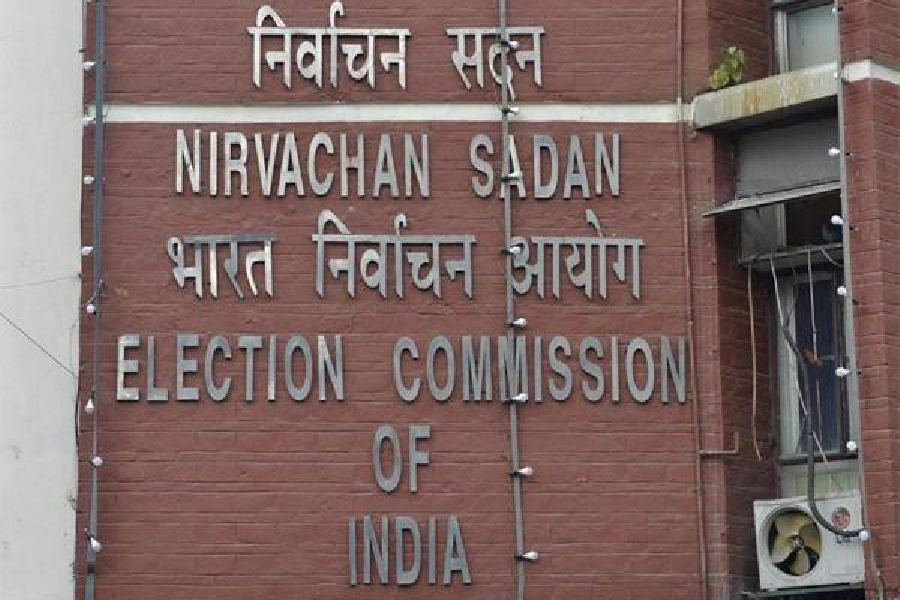 The headquarters of the Election Commission in New Delhi
