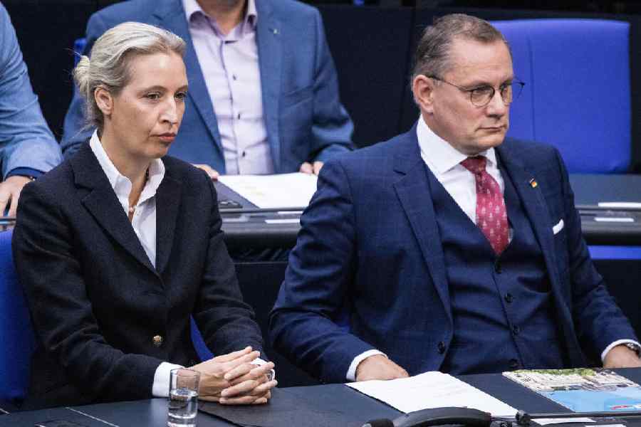 Critical voices: Alice Weidel and Tino Chrupalla