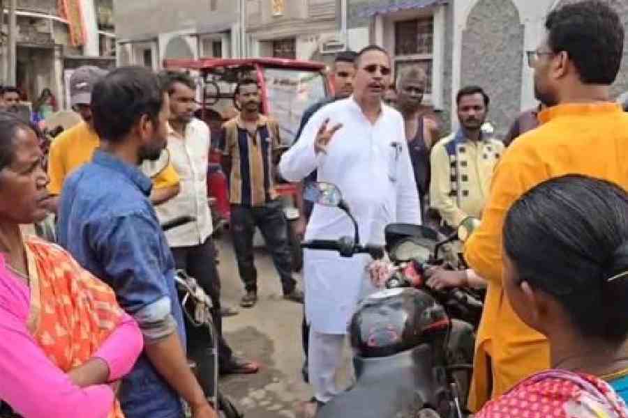 Purulia BJP MLA Sudip Mukherjee voter list deletion protest