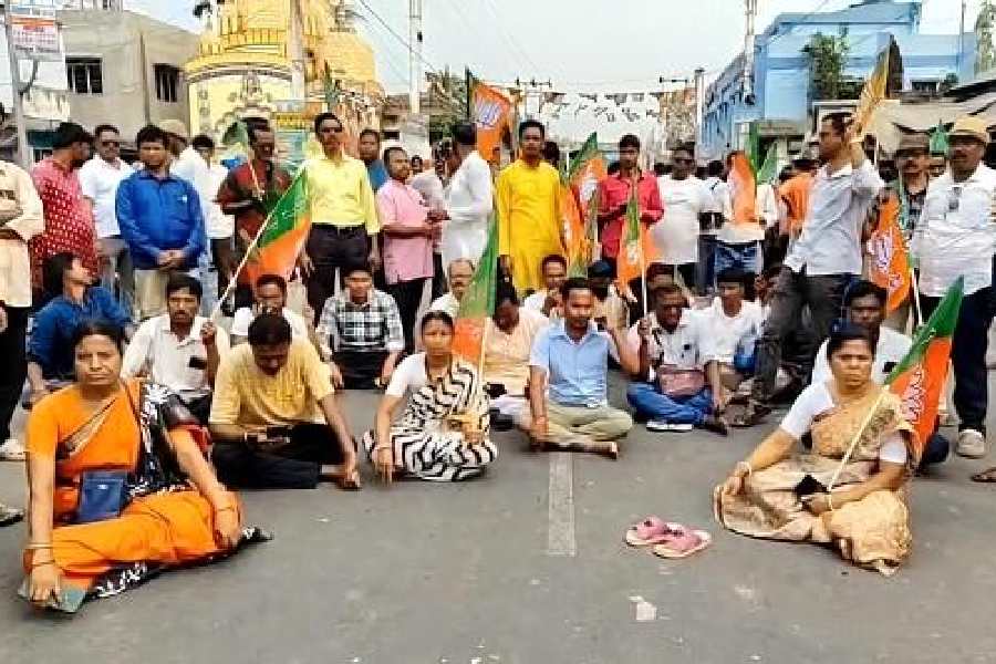 BJP leader Trilokesh Dhali attack