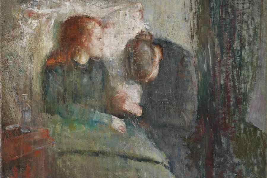 The Sick Child (1907) by Edvard Munch