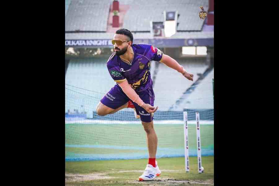 KKR’s Ramandeep Singh 