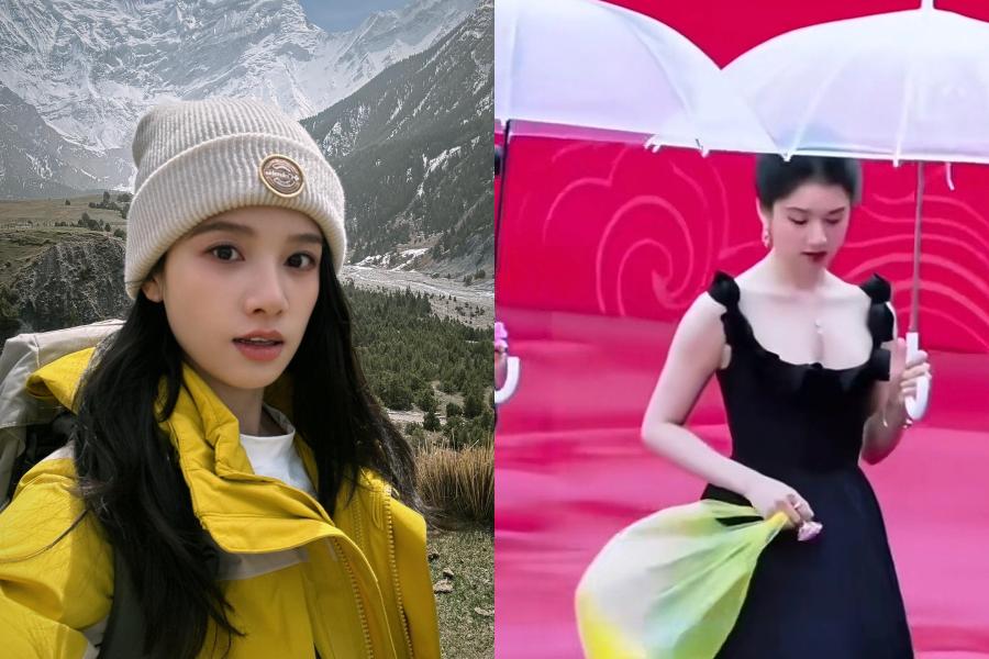 Chinese actress Zhang Jingyi