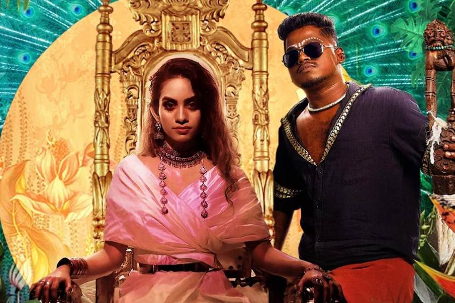 A still from the song ‘Enjoy Enjaami’