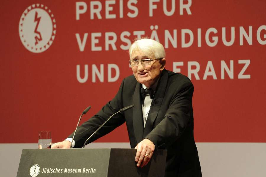 German philosopher Professor Habermas