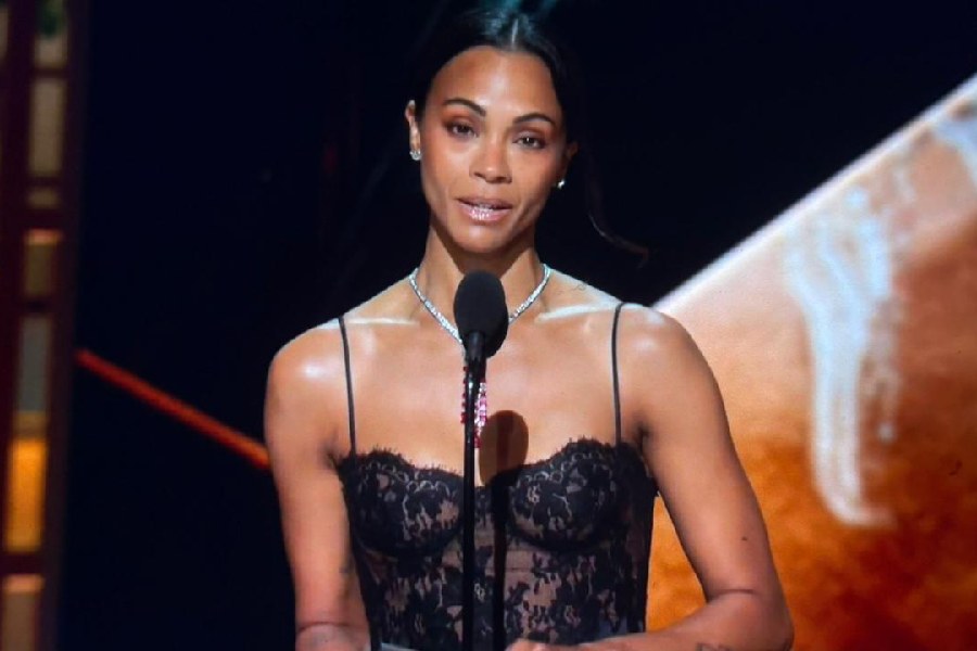 Zoe Saldana at Oscars 2026
