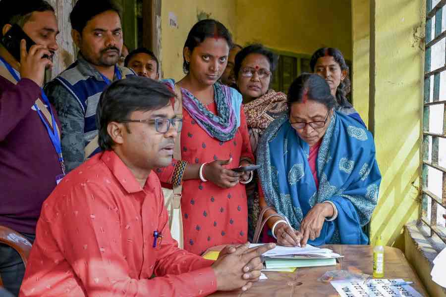 SIR voter roll revision India