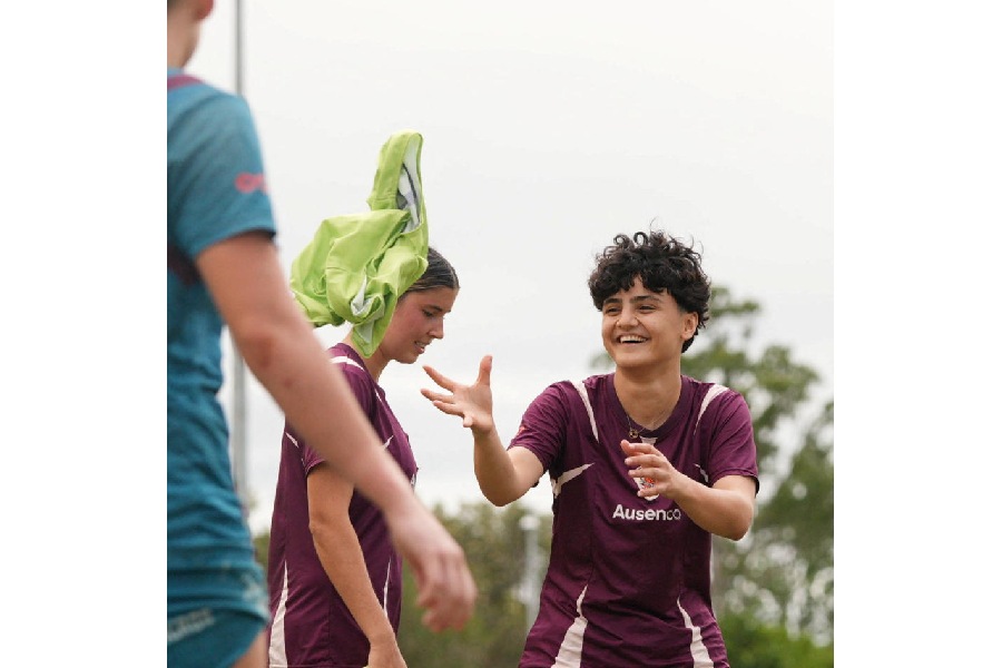 Iranian soccer player Fatemeh Pasandideh
