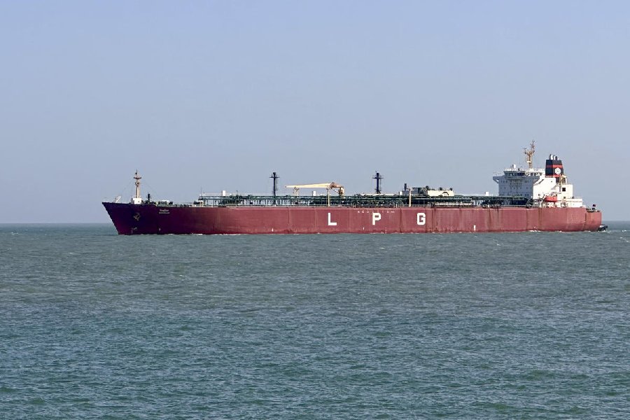 LPG tanker Shivalik arrives at Mundra Port