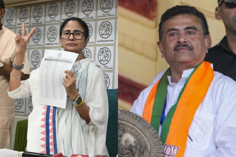 Mamata Banerjee, Suvendu Adhikari
