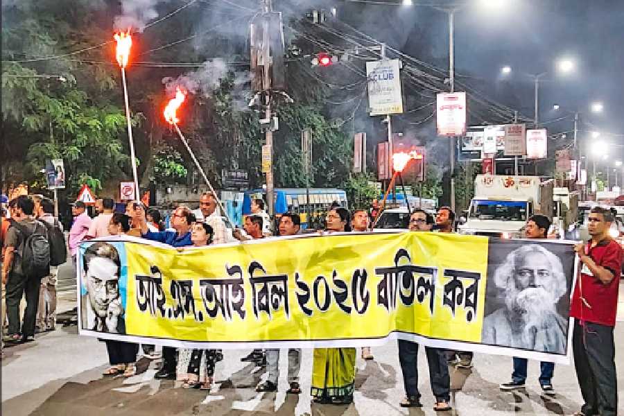 The protest against the ISI Bill on Wednesday