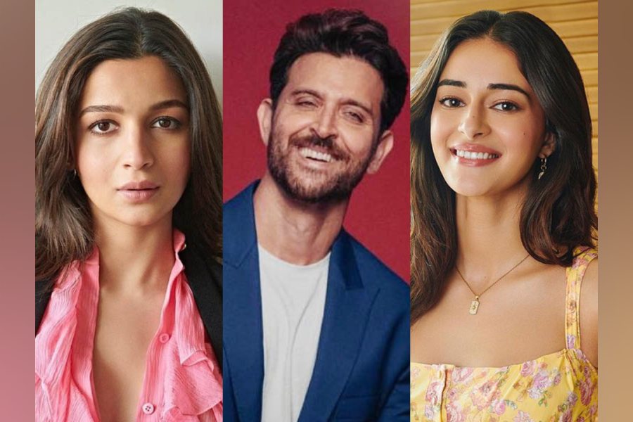 Alia Bhatt, Hrithik Roshan, Ananya Panday