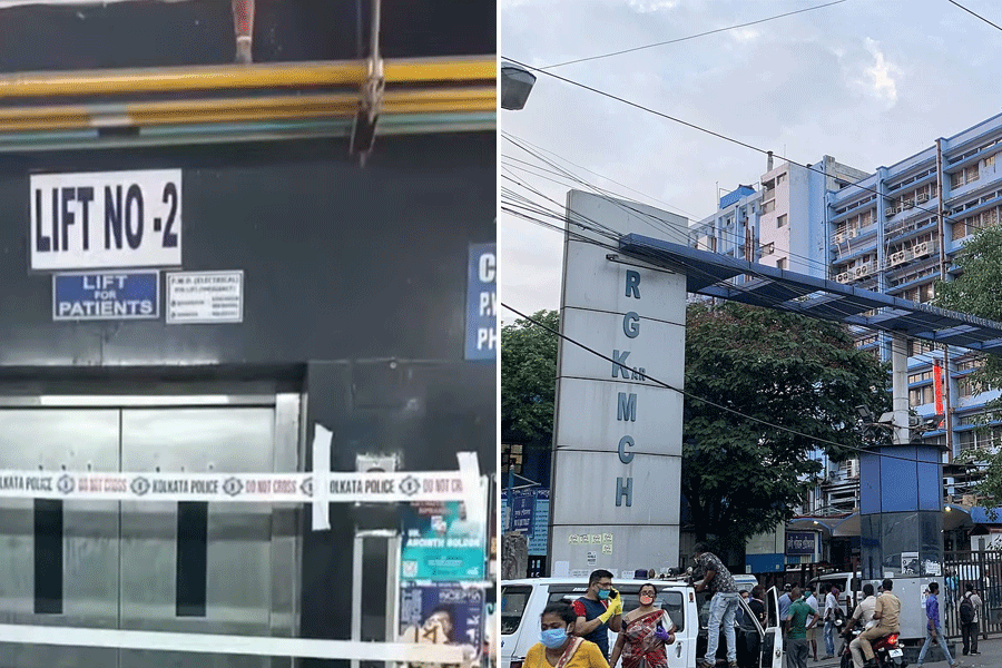 RG Kar Medical College and Hospital lift accident