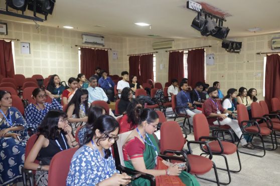 Alongside this, a parallel session of Perspectives (Paper Presentation 2) in offline mode was conducted, moderated by Dr. Sonia Bhattacharya and Sayanti Dutta. Creative engagement was facilitated through Aesthetics, the creative submissions segment moderated by Mohar Saha and Akash Dutta, where participants explored the theme through poetry and dance, opening up forms of expression beyond the rigidities of academic lexicon. The conclave also saw active engagement from partner organisations. The Rotary Club of East Metropolitan Calcutta inaugurated the conclave on both days, while the Kolkata Centre for Creativity, a hub for artistic and cultural engagement, shared their event schedule with participants, particularly their exhibition “পথের দেবতা – God of the Little Road,” centred on Bibhutibhushan Bandyopadhyay, which generated significant enthusiasm.