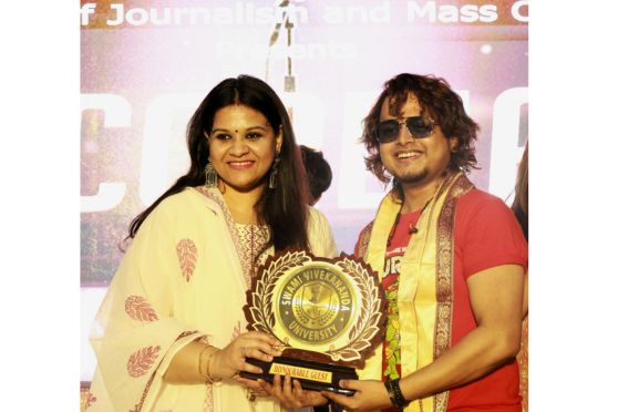 The distinguished panel included Snehasis Chakraborty, Hon’ble Minister-in-Charge of the Department of Transport, Government of West Bengal; Arindam Sil, actor, director, and producer; Rimjhim Mitra, actor; Anindya Bose, singer and composer; Arijit Chakraborty, eminent podcaster; and Devadeep Purohit, Adviser, Media Initiatives and PR, Department of Information & Cultural Affairs, Government of West Bengal.