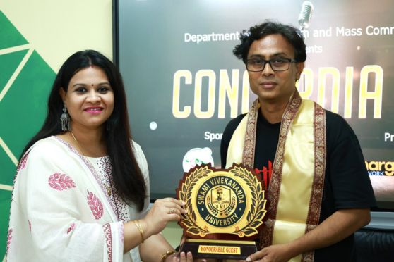 Dr. Pramiti Roy, Director of the School of Media Science, said: "Concordia 3.0 emerged as a resounding success, seamlessly blending intellectual discourse, creative expression, cultural vibrancy, and entertainment. The Department of Journalism and Mass Communication at Swami Vivekananda University once again reaffirmed its commitment to excellence in media education through this enriching initiative."