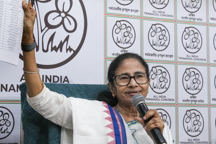 Mamata Banerjee and Abhishek Banerjee.