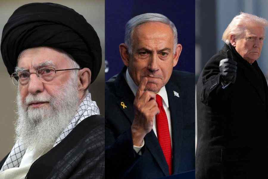 Khamenei, Netanyahu and Trump