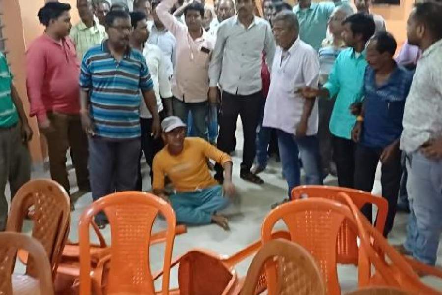 BJP candidate protest Bengal