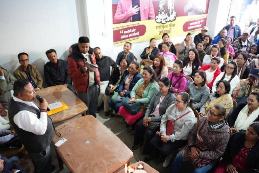 Anit Thapa BJP Darjeeling