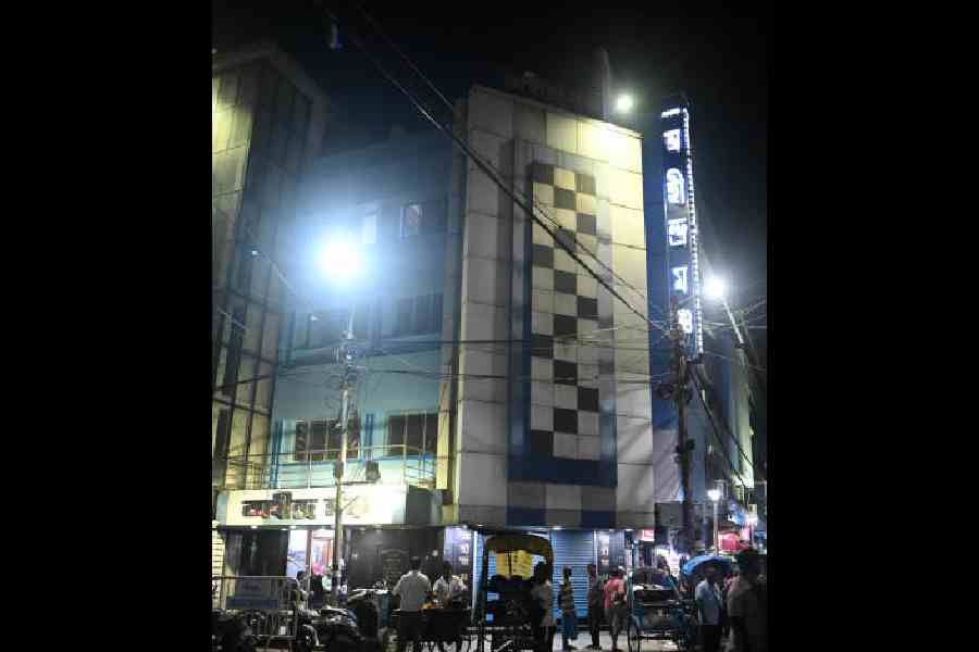 Ahindra Mancha in Chetla. Picture by Sanat Kr Sinha