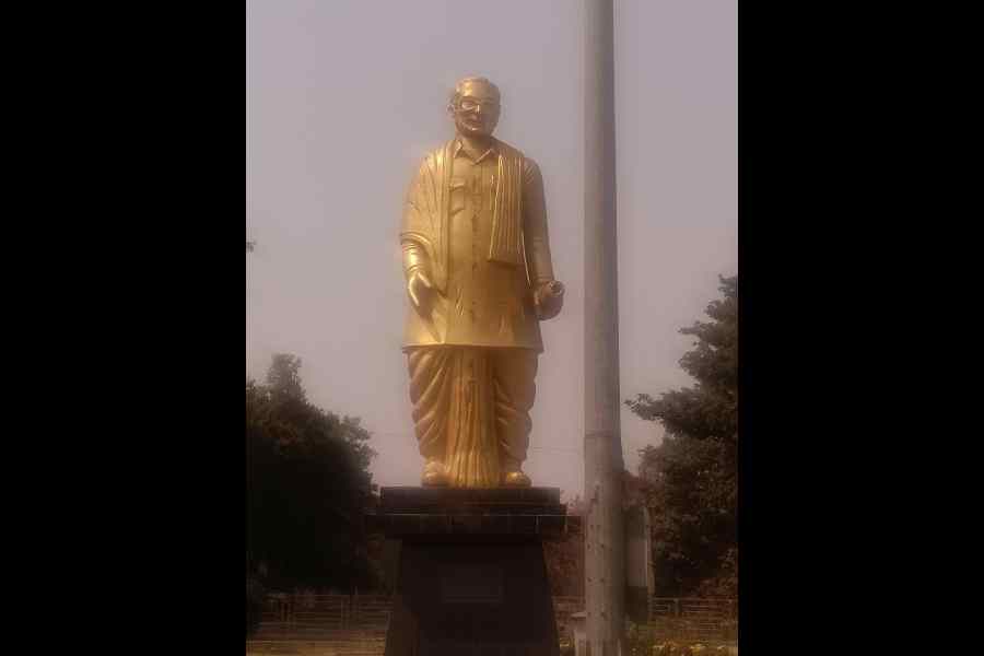 Statue of Bidhan Ray in Durgapur