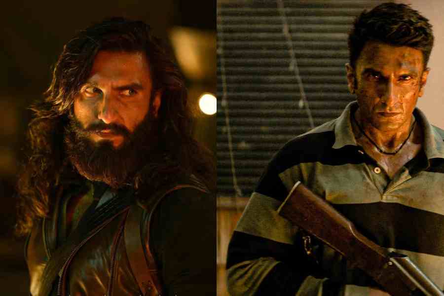 Ranveer Singh in Dhurandhar: The Revenge, now playing in theatres 