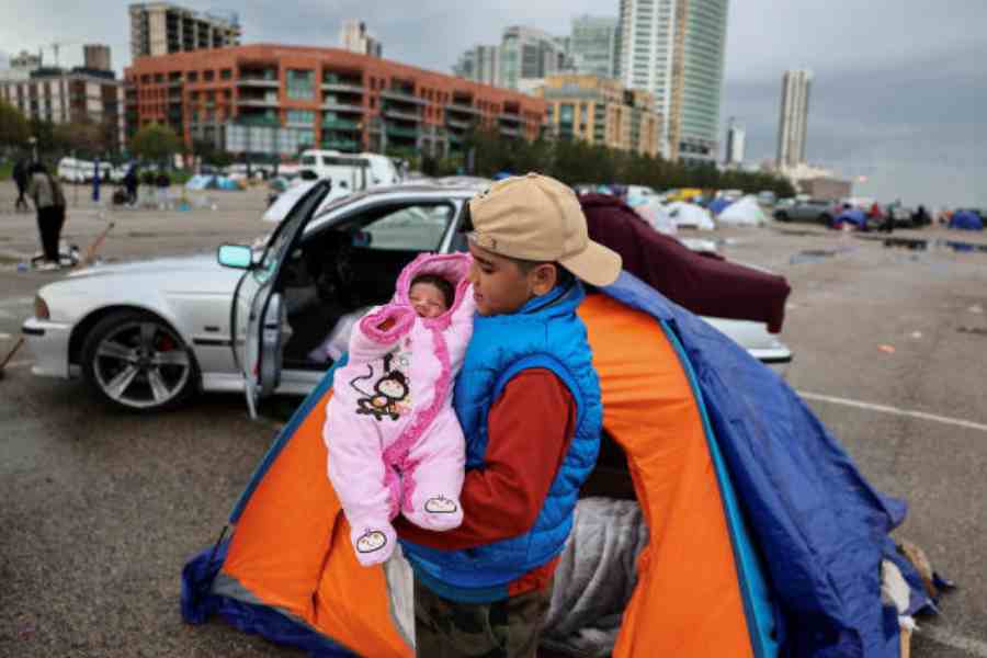 Beirut Israeli airstrike displaces families