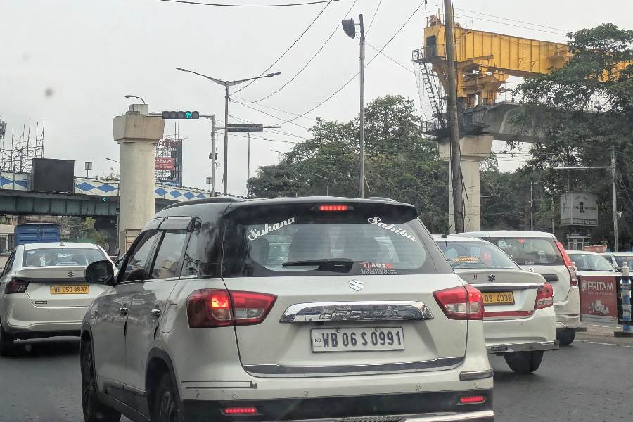 Chingrighata metro work