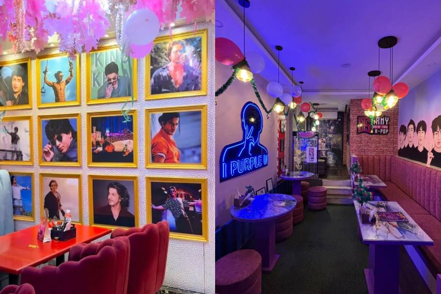 SRK and BTS themed cafes in Kolkata