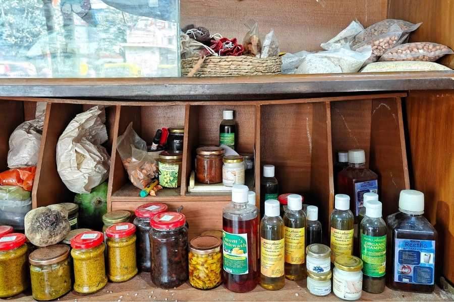 Through his shop, he aims to reconnect urban consumers with clean, chemical-free food