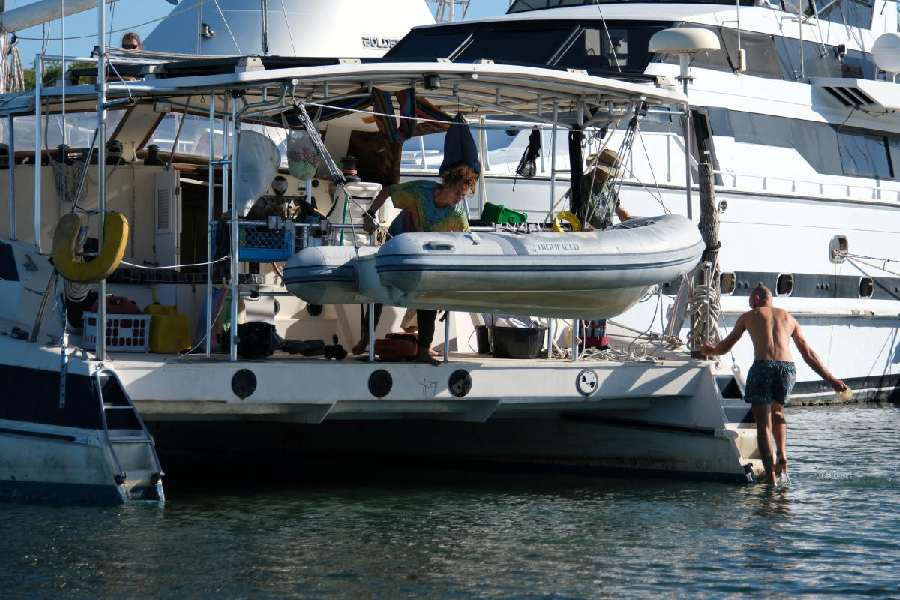 Activists taking part in the Nuestra America Convoy flotilla prepare to depart with humanitarian aid bound for Cuba, in Isla Mujeres, Quintana Roo state, Mexico, March 21, 2026