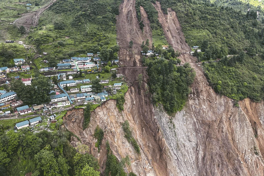 Landslide hits military camp in Sikkim