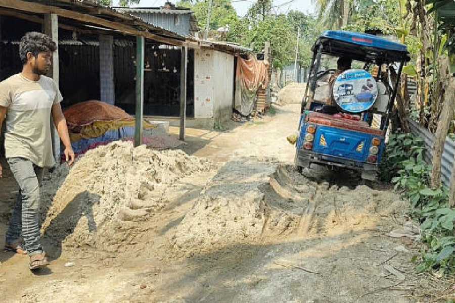 Balurghat MLA Ashok Kumar Lahiri road funds