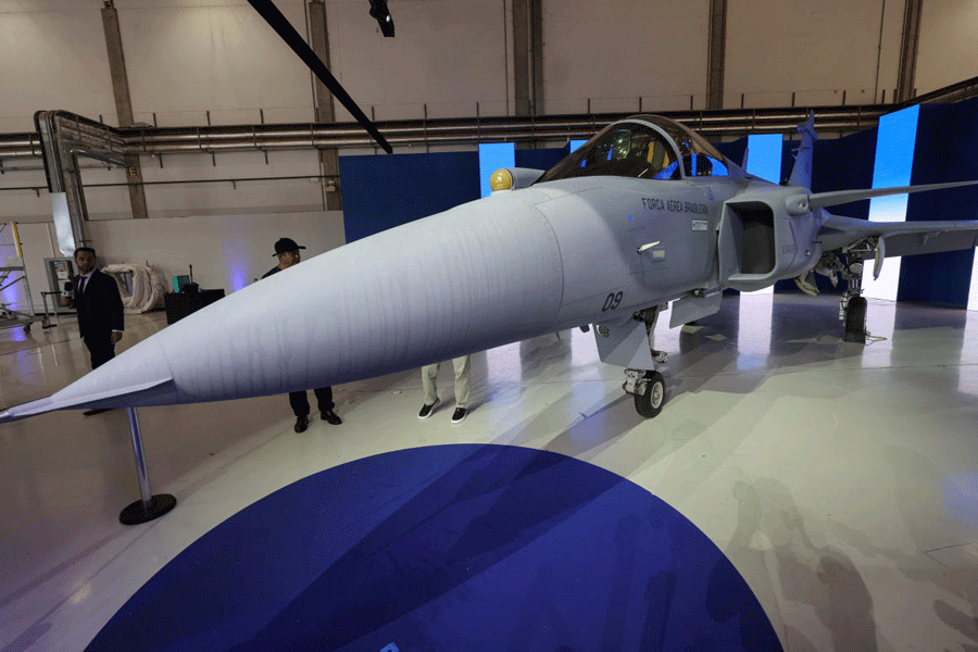 First Gripen fighter jet assembled in Brazil