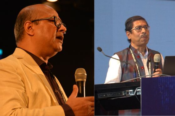 Notable speakers like Sanjay Kumar Das (L) and Arnab Kumar Laha (R) emphasised the need to integrate analytics across academic disciplines to foster innovation and sustainable growth.