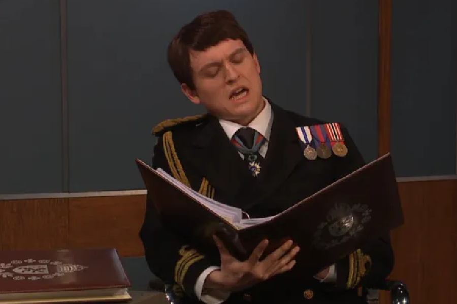 A still from \\\'Saturday Night Live UK\\\'