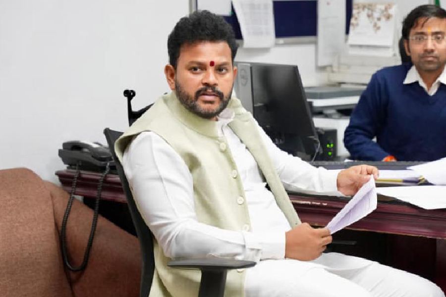 Civil aviation minister Ram Mohan Naidu