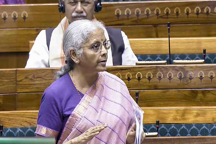 Nirmala Sitharaman speaks in the Lok Sabha