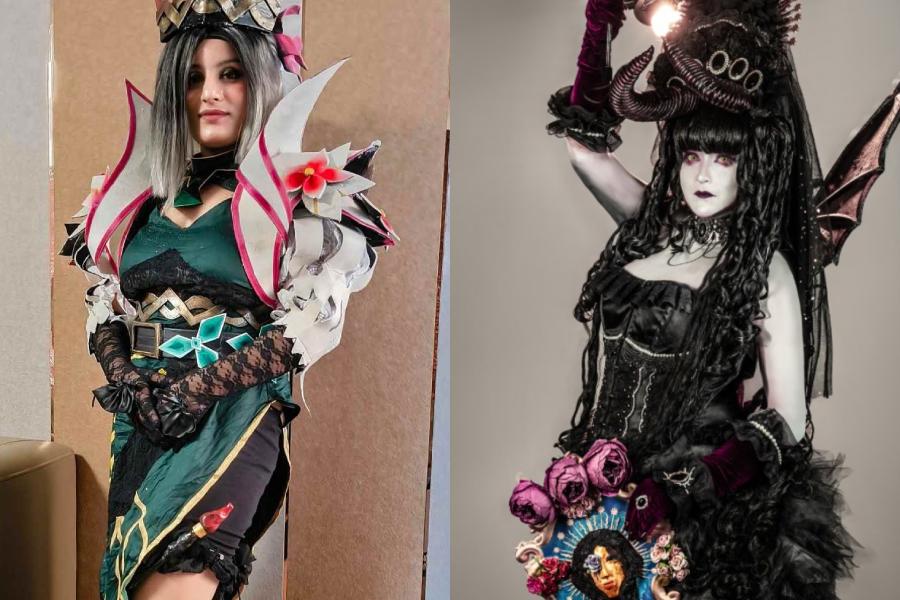 Seasoned Kolkata cosplayers Asmita Ghosh (left) and Pracheta Banerjee (right) have the best advice for beginners.