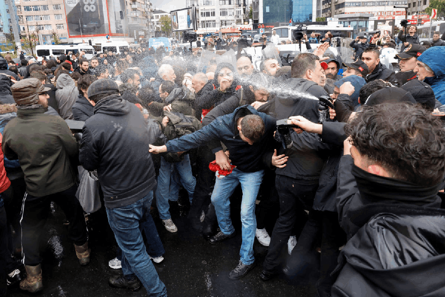 May day in Istanbul