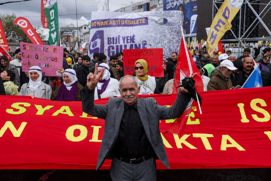 May day in Istanbul