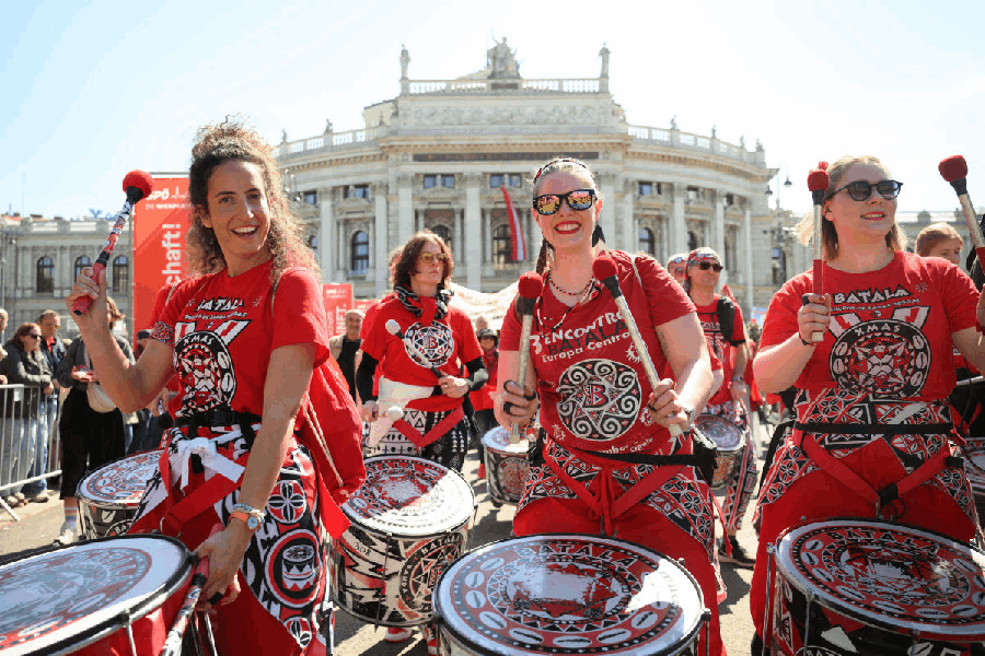 May day in Vienna