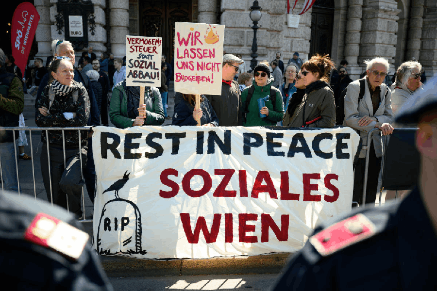 May day in Vienna