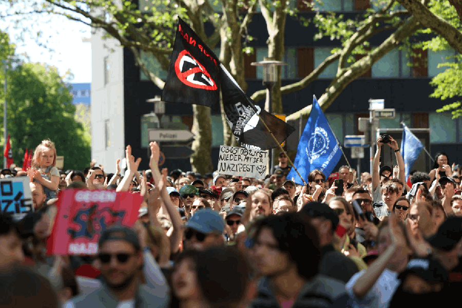 May day in Essen