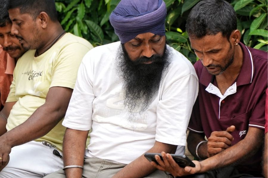 From roadside tea stalls to living rooms, people were glued to television and mobile screens, tracking minute-by-minute updates