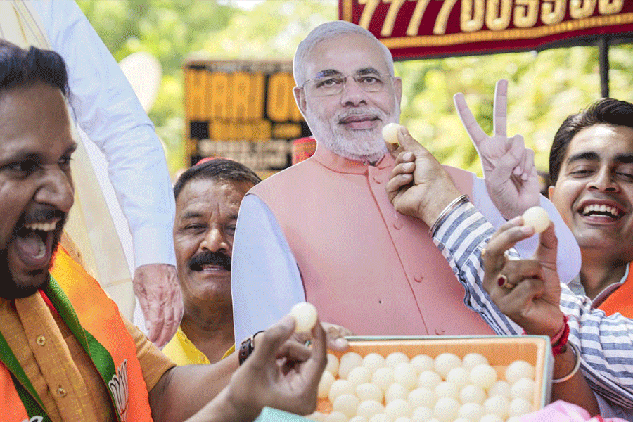 BJP celebrations