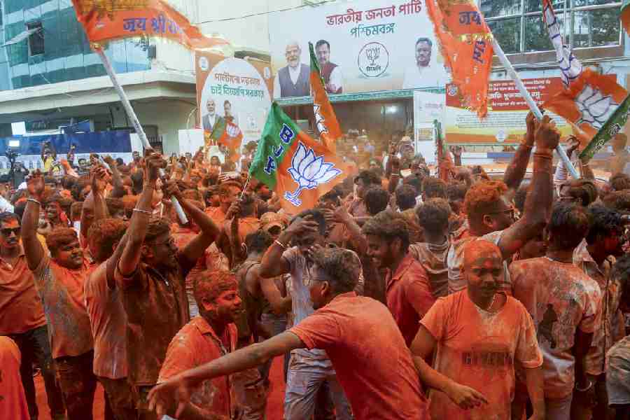 By 5pm on Monday, the writing on the wall was clear. The Trinamool was on its way out and the BJP is the new ruling party in Bengal, a frontier that had eluded Narendra Modi and Amit Shah for the last 12 years