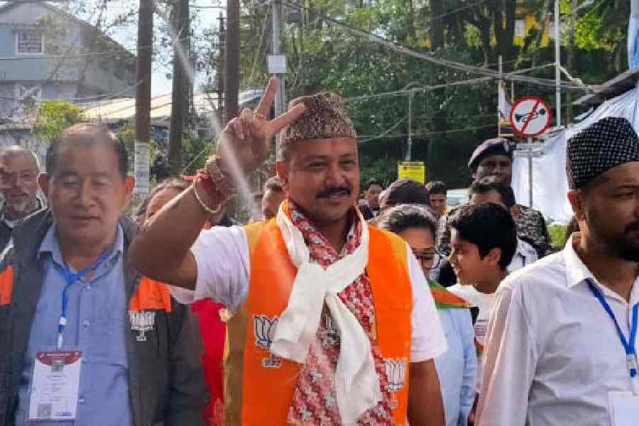 Bharat Kumar Chetri, elected from Kalimpong